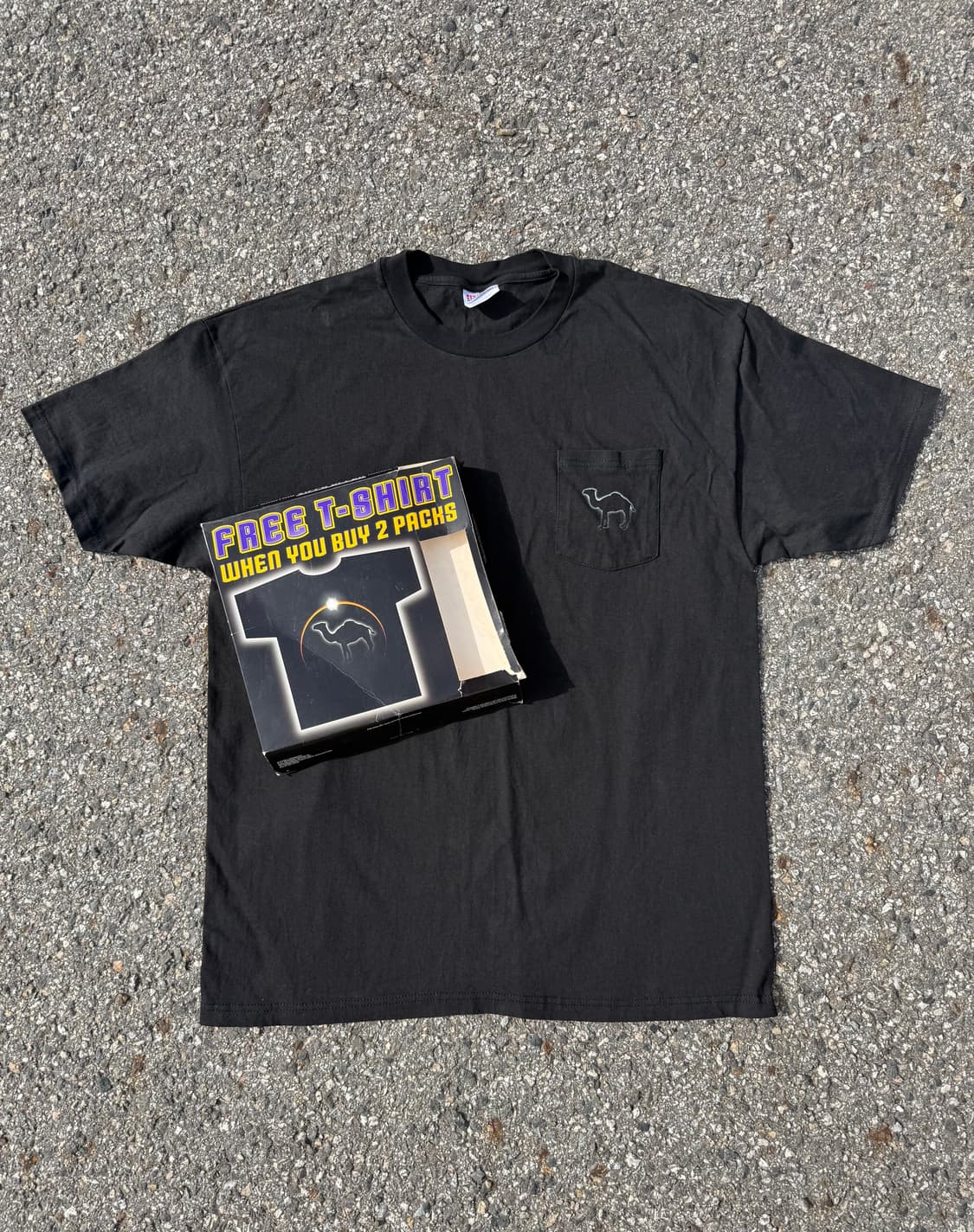 90s made in usa camel t shirt 카멜 빈티지 반팔 상품이미지2