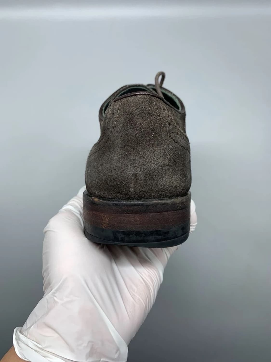 John Varvatos suede wingtip 7.5 상품이미지3