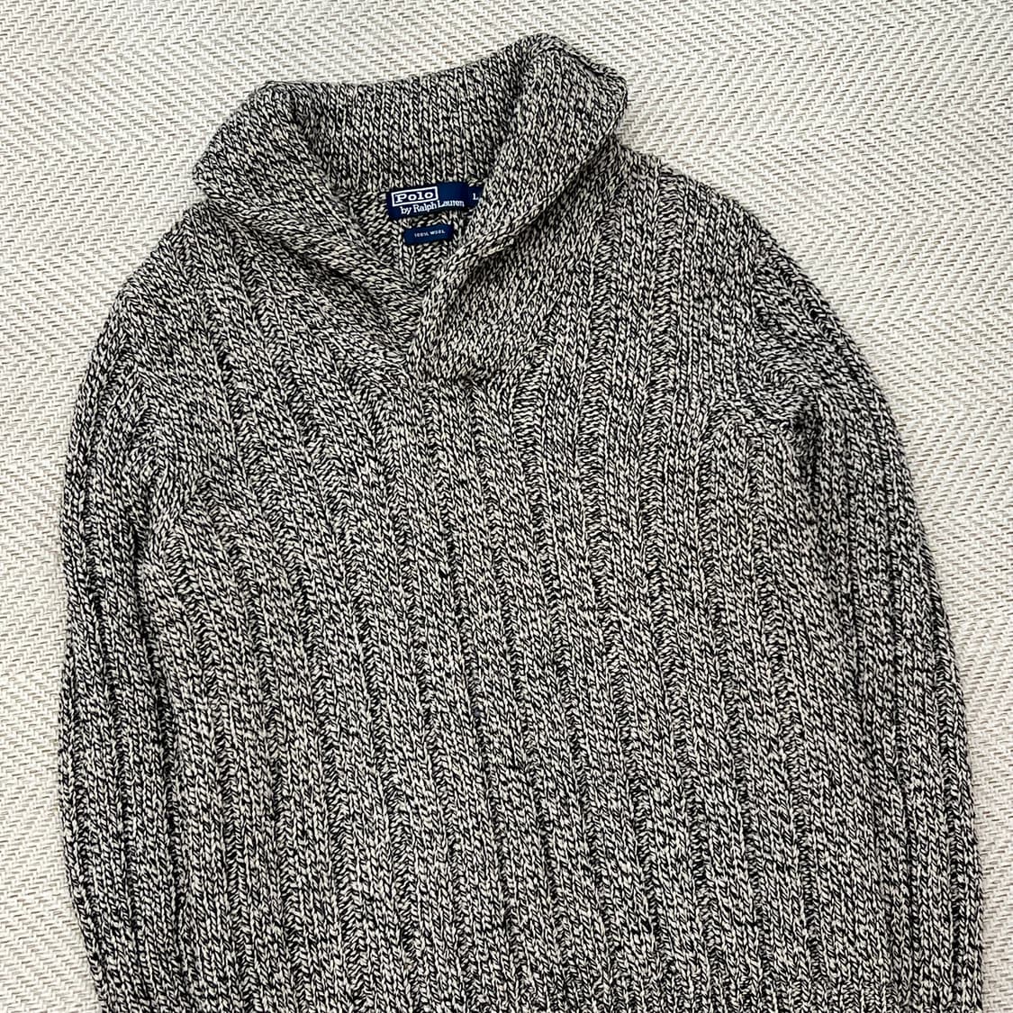 폴로 랄프로렌 숄카라 울 니트 r2493 상품이미지3