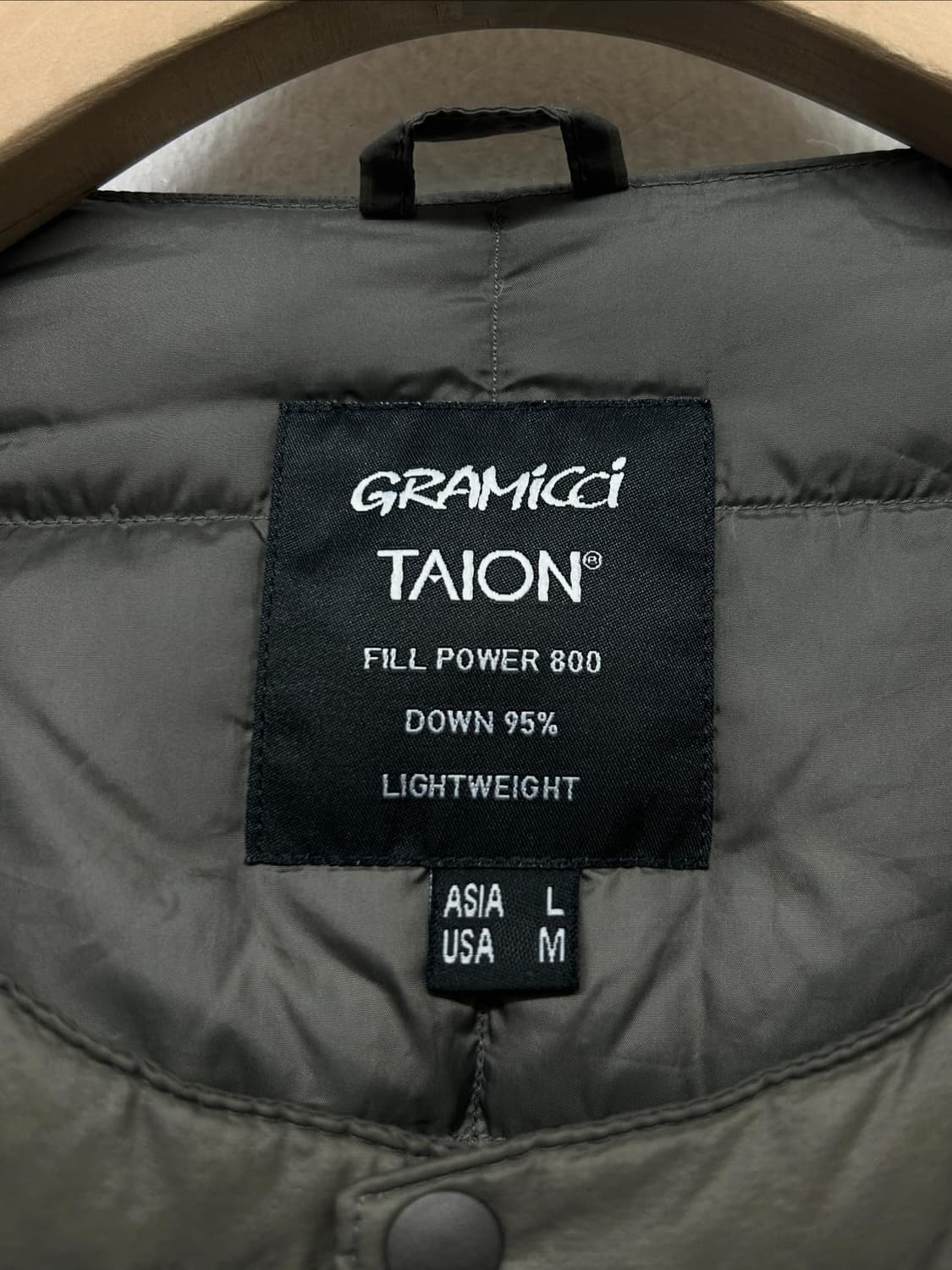 GRAMICCI TAION 경량 패딩 자켓 상품이미지4