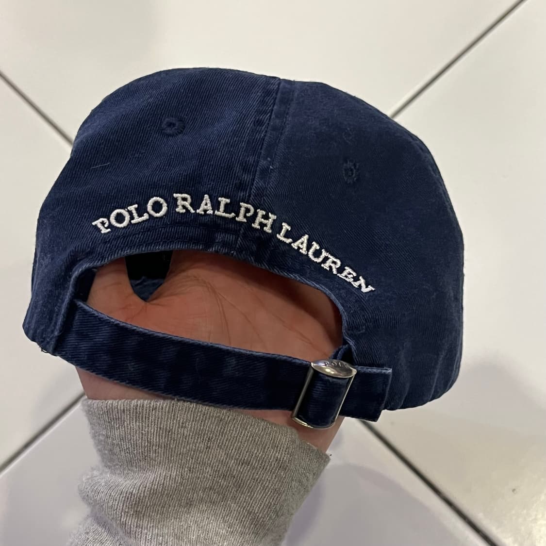 폴로베어 네이비 볼캡 상품이미지2