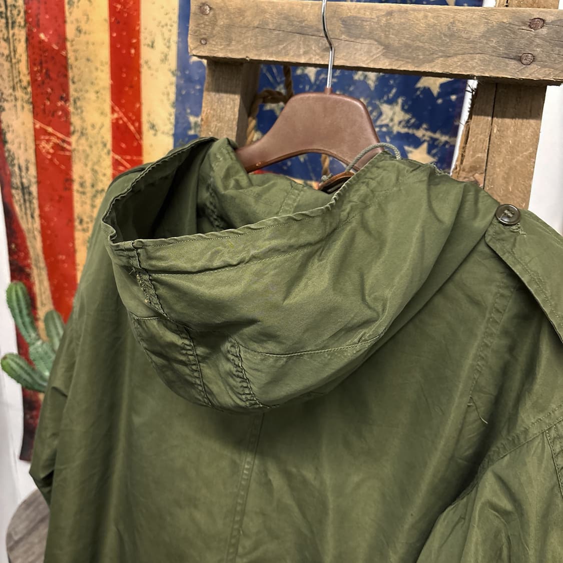 50s 오리지널 M-51 파카 1951년 초기생산 1세대 은지퍼 N434 상품이미지6