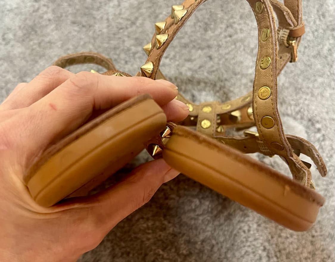 ASH 스터드 샌들 브라운/37사이즈 상품이미지6