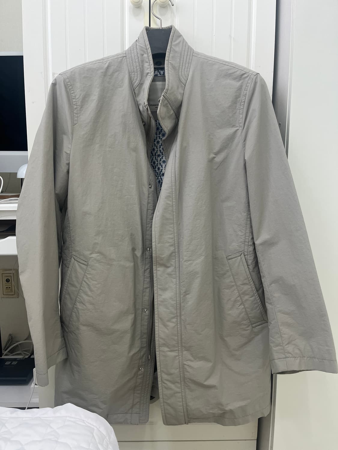 프랑코페라로 남성 코트 자켓 (105 라지) 그레이 상품이미지1