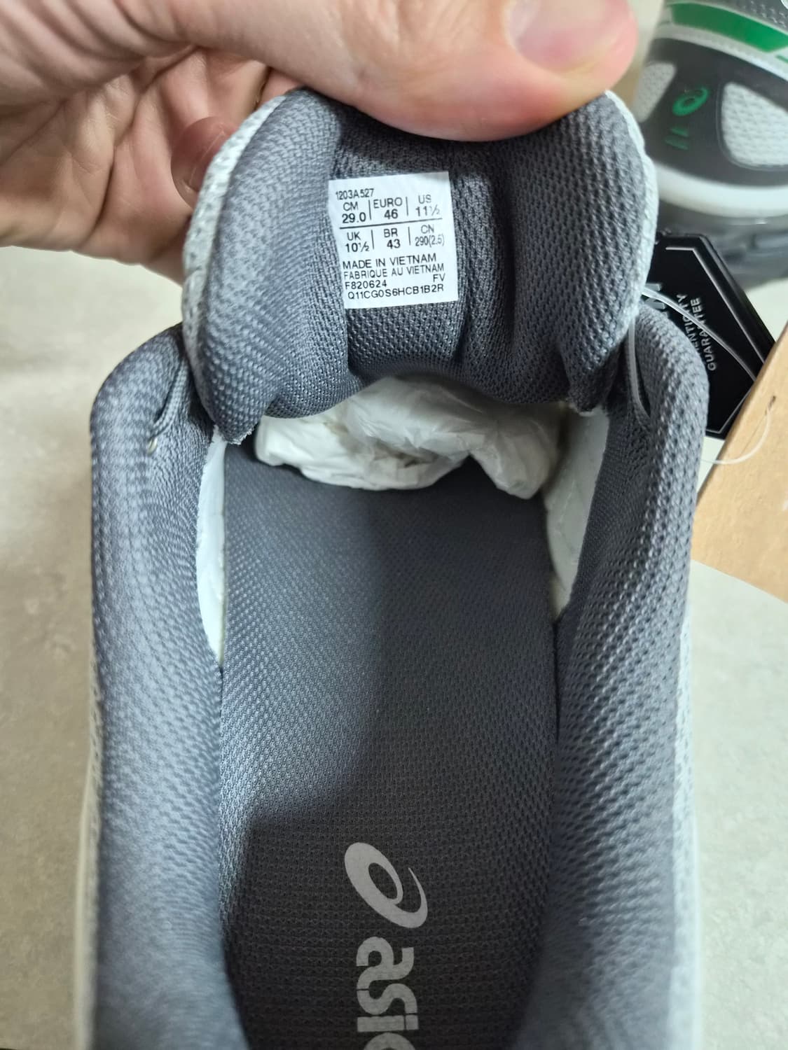 아식스 x 산산기어 젤터레인 290사이즈 상품이미지3