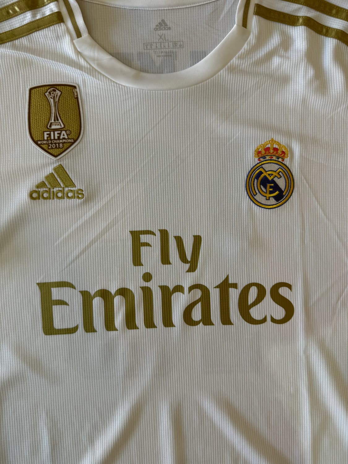 [XL/110]19-20 레알마드리드 홈 하메스 유니폼 DW4433 상품이미지3