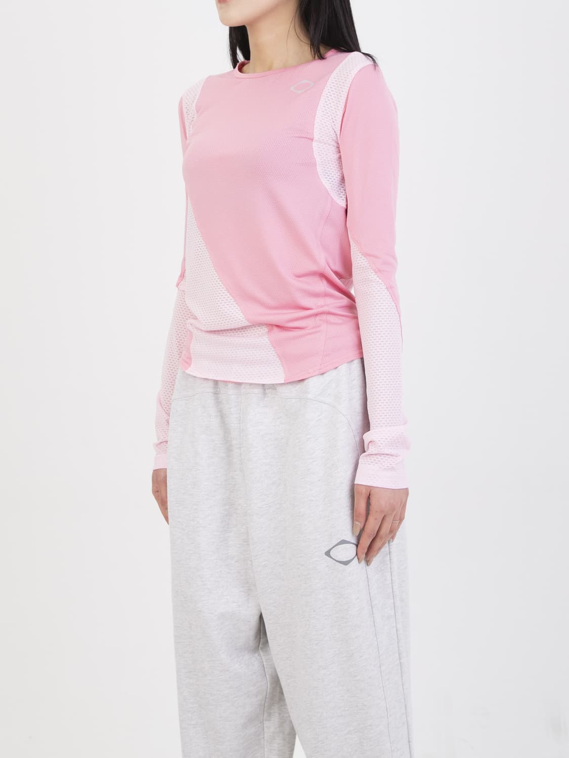 미스치프 FITTED JERSEY TOP-PINK 메쉬 져지탑 핑크 상품이미지6