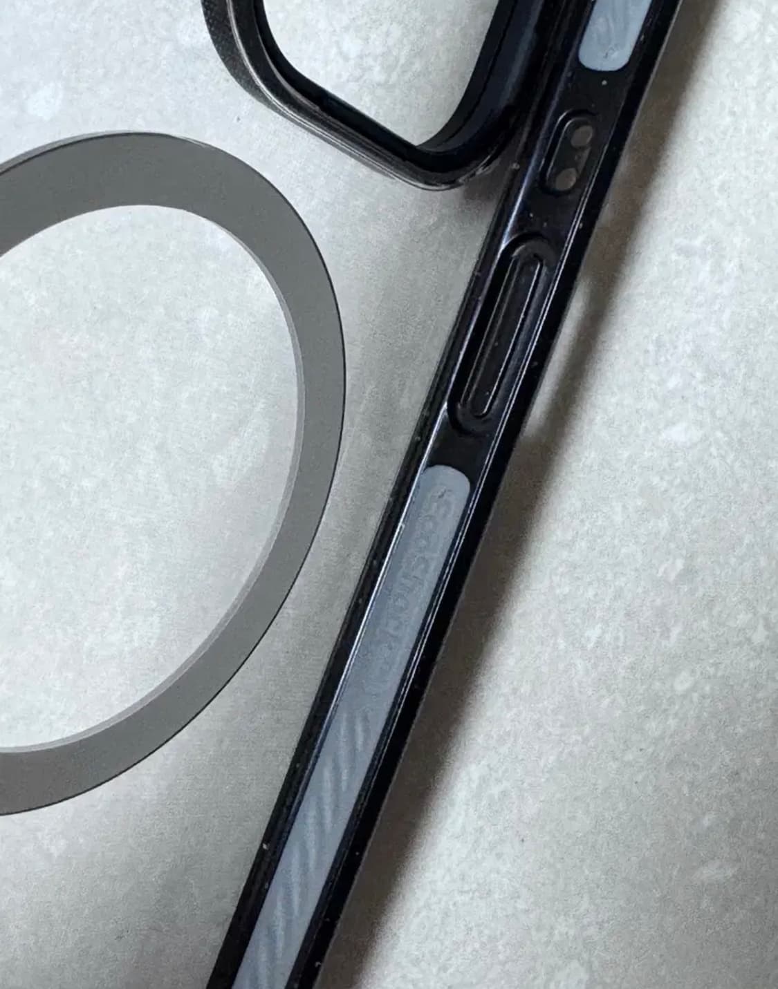 15프로맥스 케이스티파이 맥세이프 임팩트 링 스탠드 케이스 블랙 상품이미지6