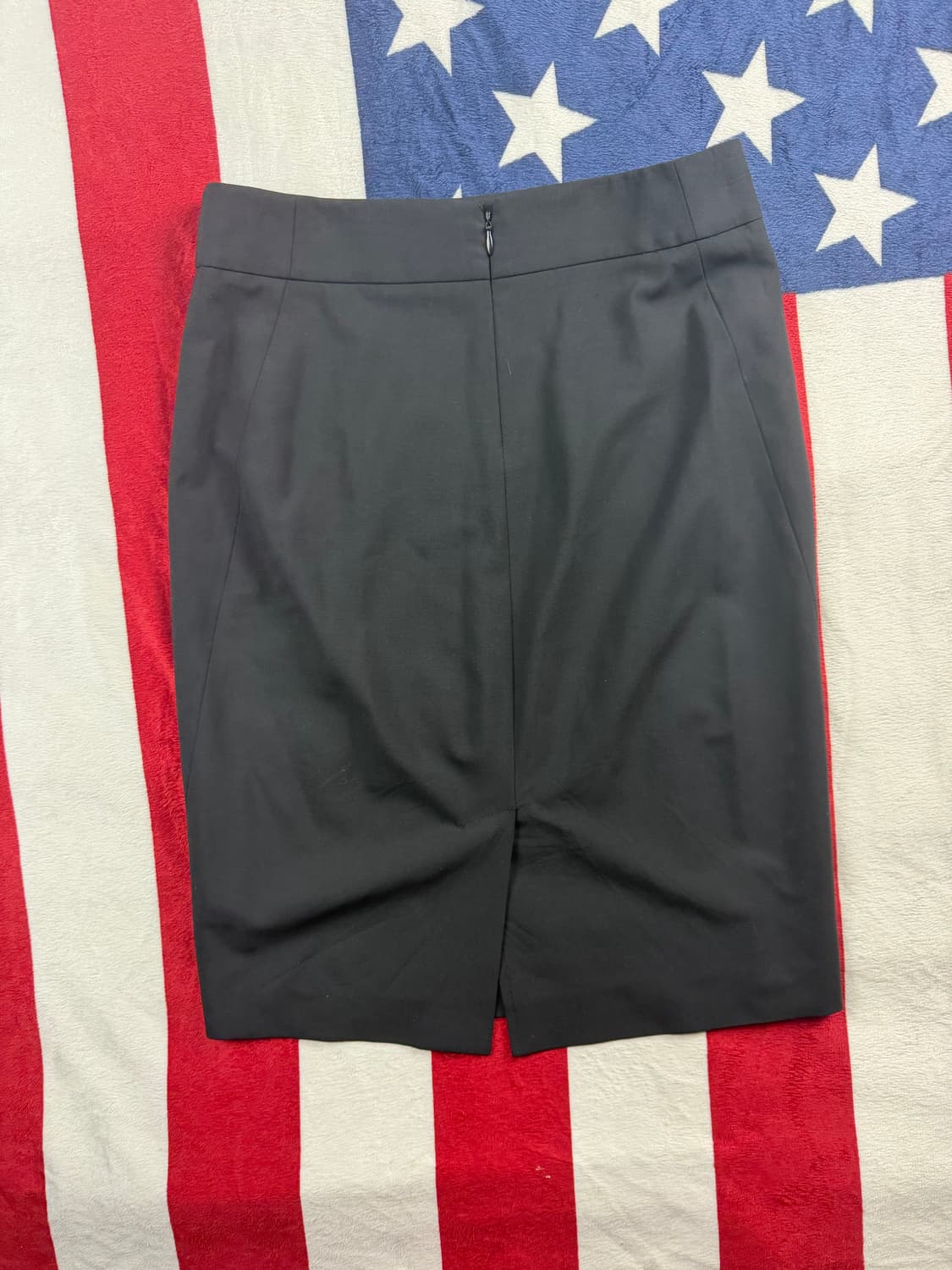 띠어리(Theory) 여성용 조니 2 세보나 버진 울 펜슬 스커트 - 블 상품이미지2