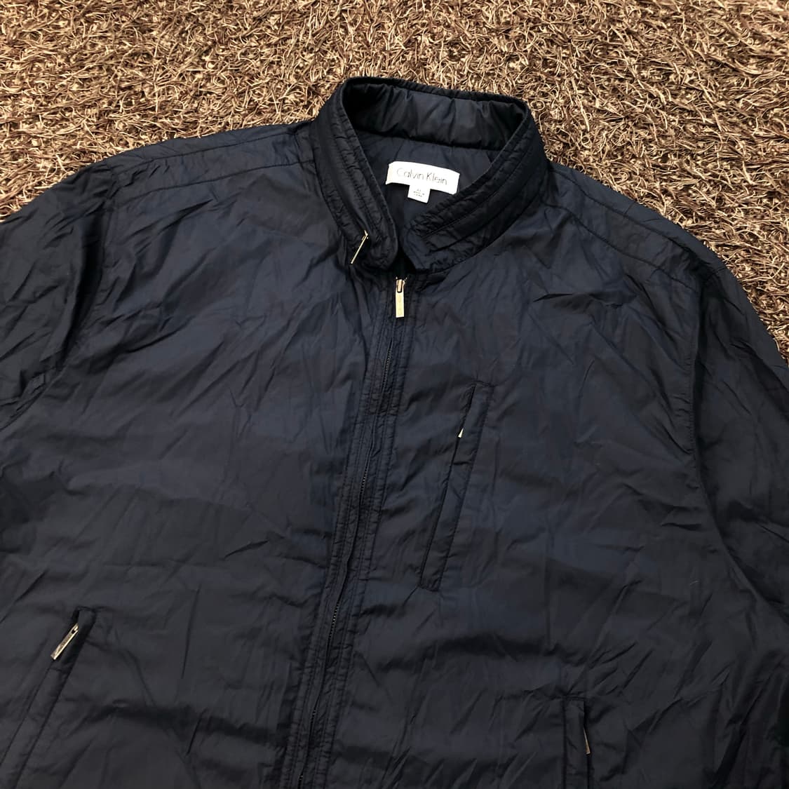 캘빈클라인 나일론 네이비 바람막이 자켓 상품이미지2