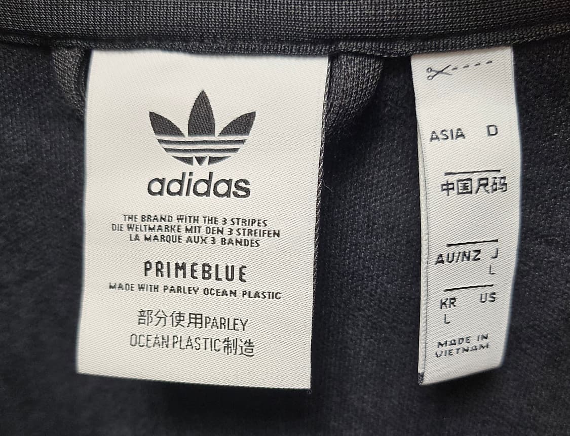 (100)L ☆초대장급☆ 아디다스 베켄바우어 2중지퍼 [검흰] 트랙탑져지 상품이미지2