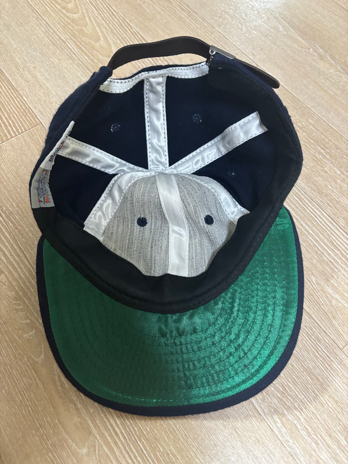 이벳필드 미국 생산 울 볼캡 네이비 상품이미지4