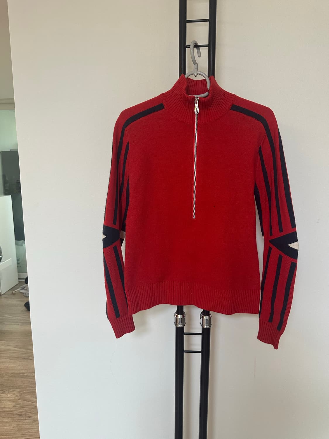 스파이더  여성  반집업  니트 -85사이즈 상품이미지2