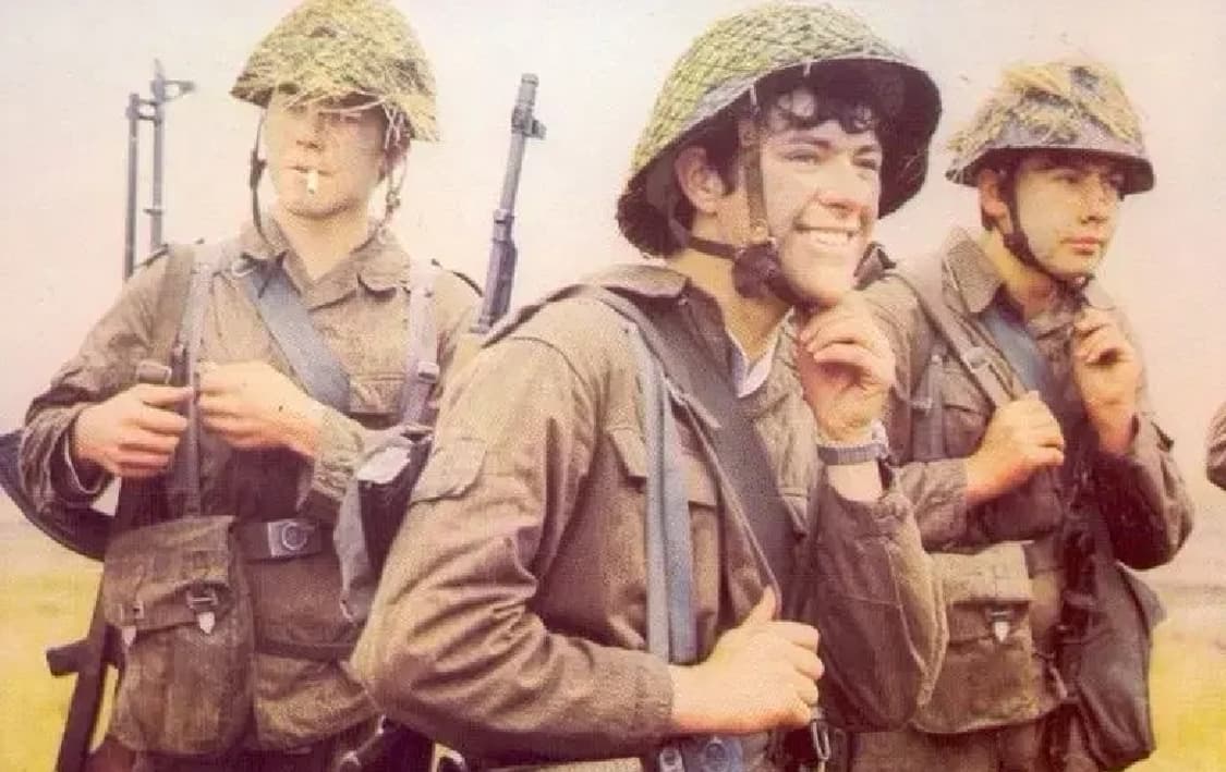 동독 동독군 초기형 레인패턴 자켓 상품이미지2