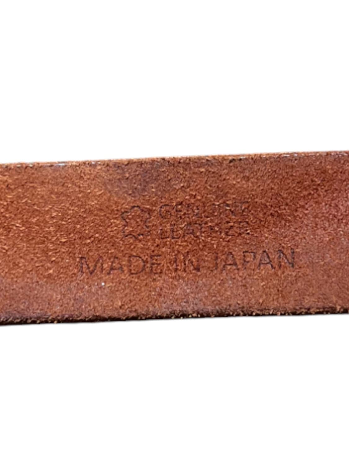 Made in japan 브라운 벨트 상품이미지5