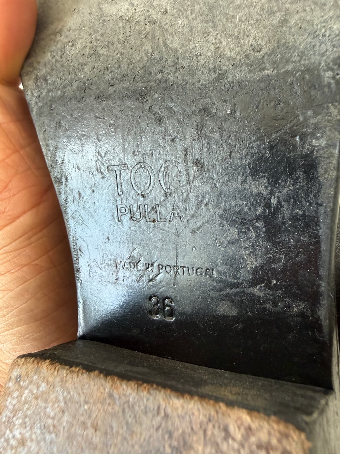 [EU36]토가 풀라(TOGA PULLA) 웨스턴 버클 부츠 상품이미지10