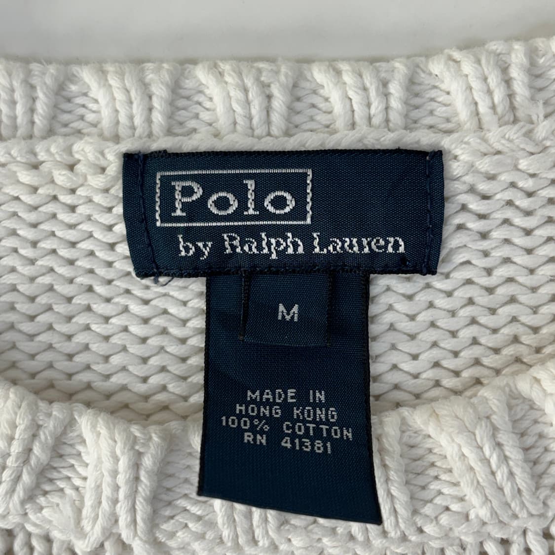 폴로 코튼 니트 상품이미지6