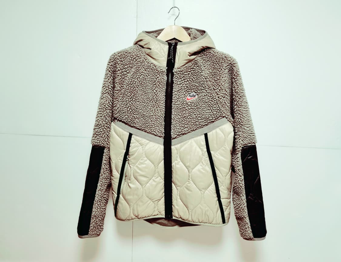 남성 정가19만 나이키 NSW 헤리티지 후리스 패딩 뽀글이 자켓 점퍼 상품이미지3