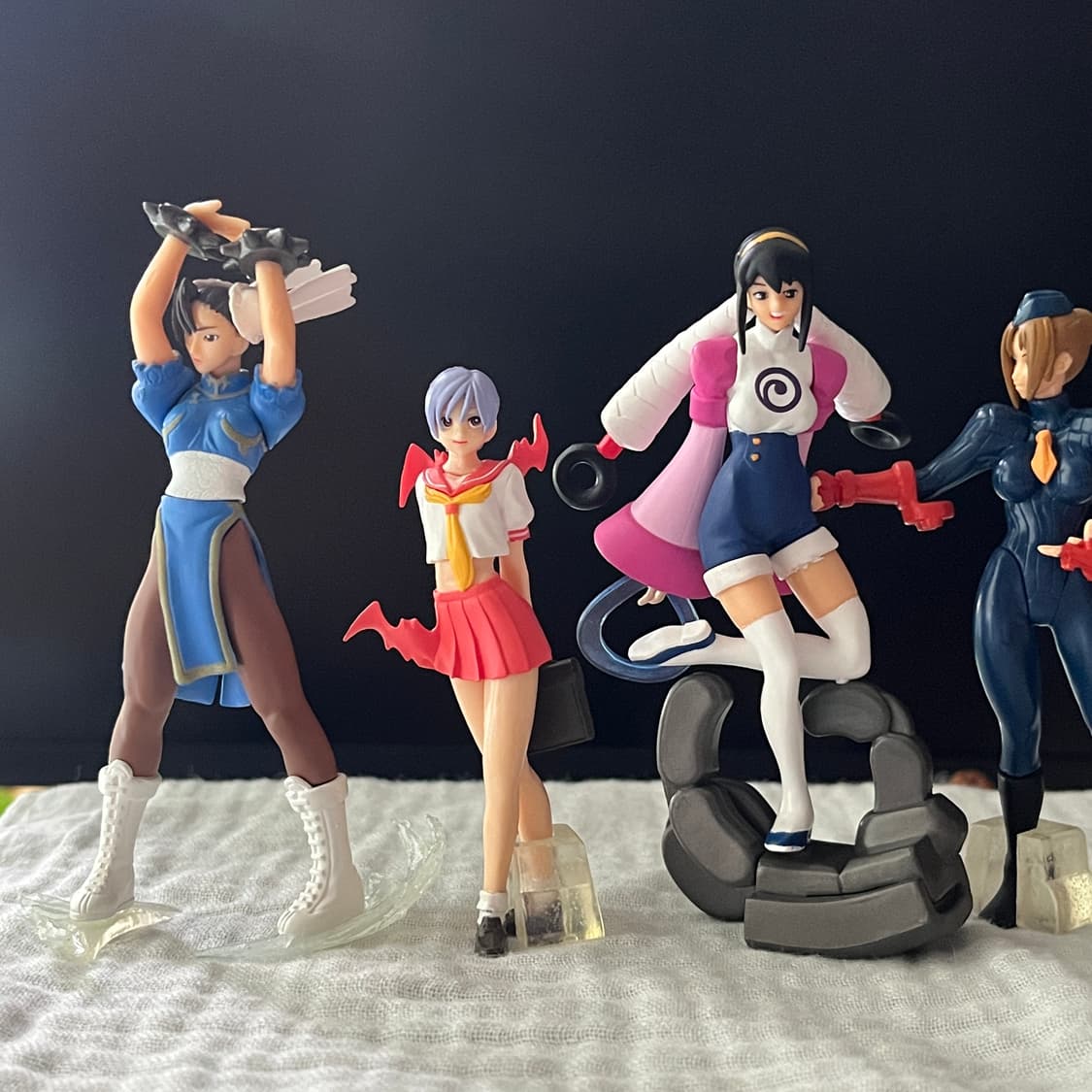 고전레어) 캡콤 걸즈 피규어 세트 / 스트리트파이터 춘리 사쿠라 릴리스 상품이미지2