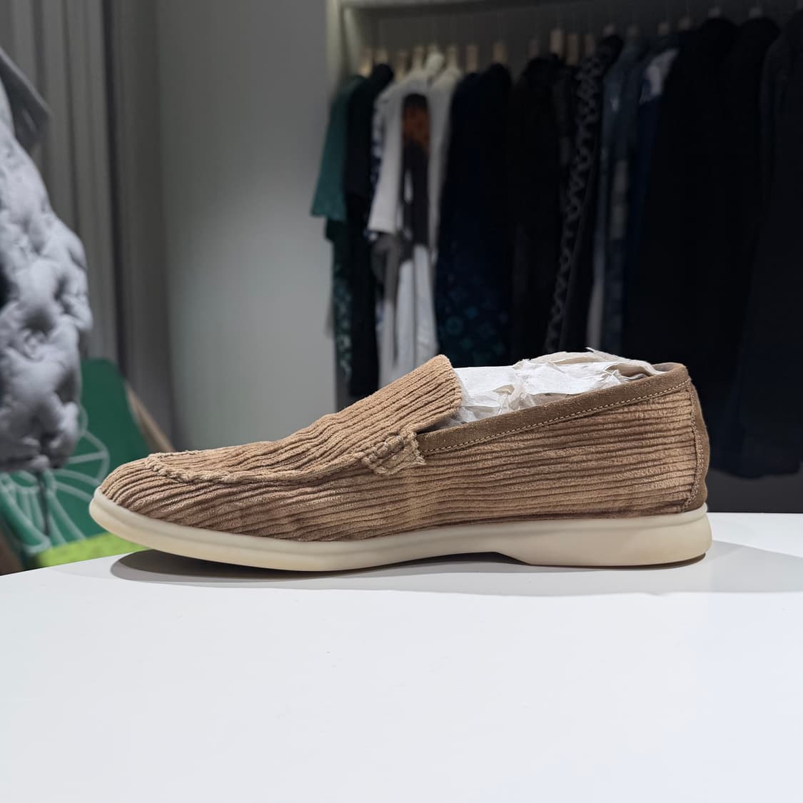 (A/41) / 로로피아나 썸머워크 코듀로이 슬립온 로퍼 신발 상품이미지6