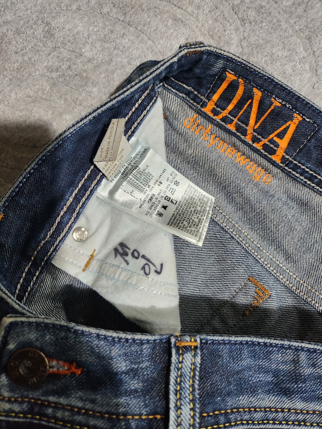 *디젤(Diesel) 빈티지 워싱 데님 팬츠(28-29) 상품이미지5