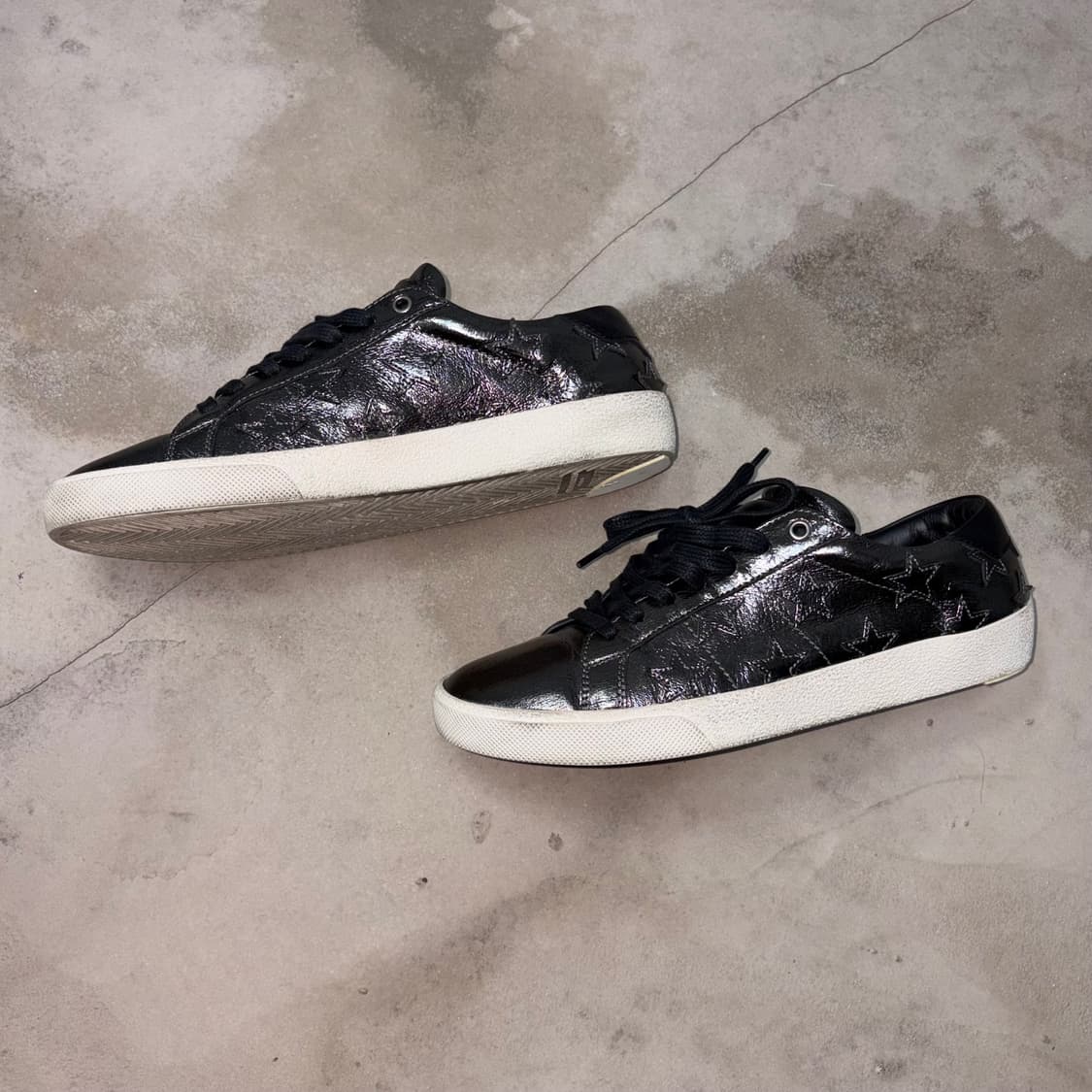 [42] Saint Laurent SL06 Star Sneakers 상품이미지4