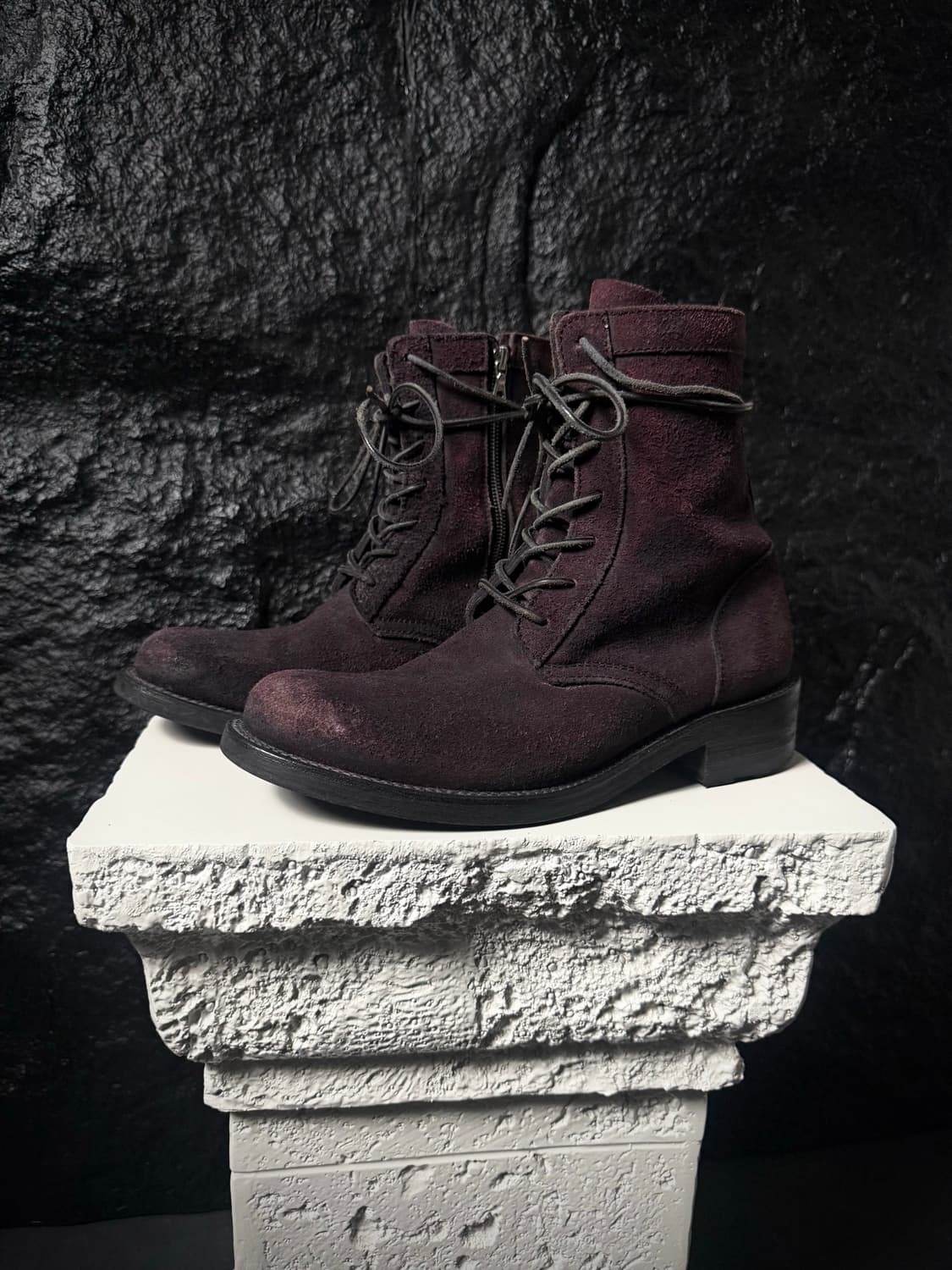 Isamu Katayama Backlash Suede Zip Boots 상품이미지2