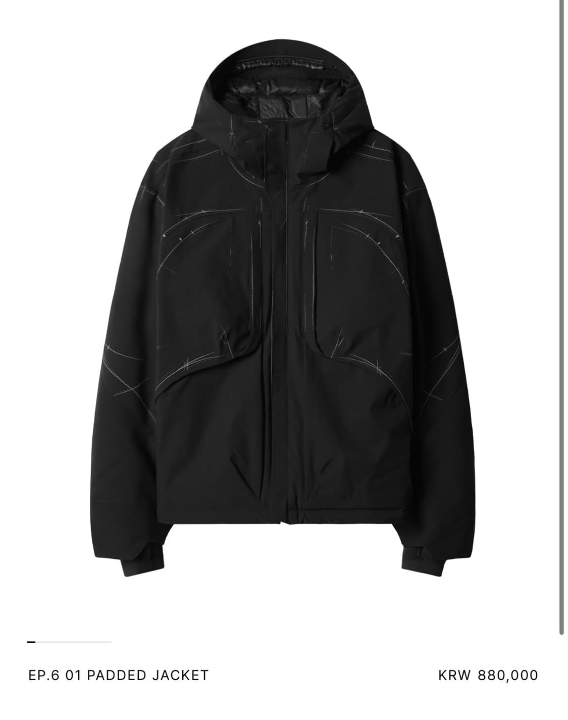 (XL) EP.6 01 PADDED JACKET 상품이미지1