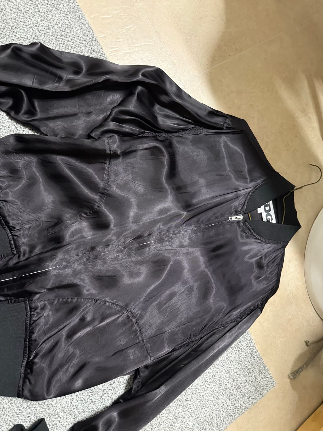 꼼데가르송 스태프자켓 블루종 (L) 상품이미지5