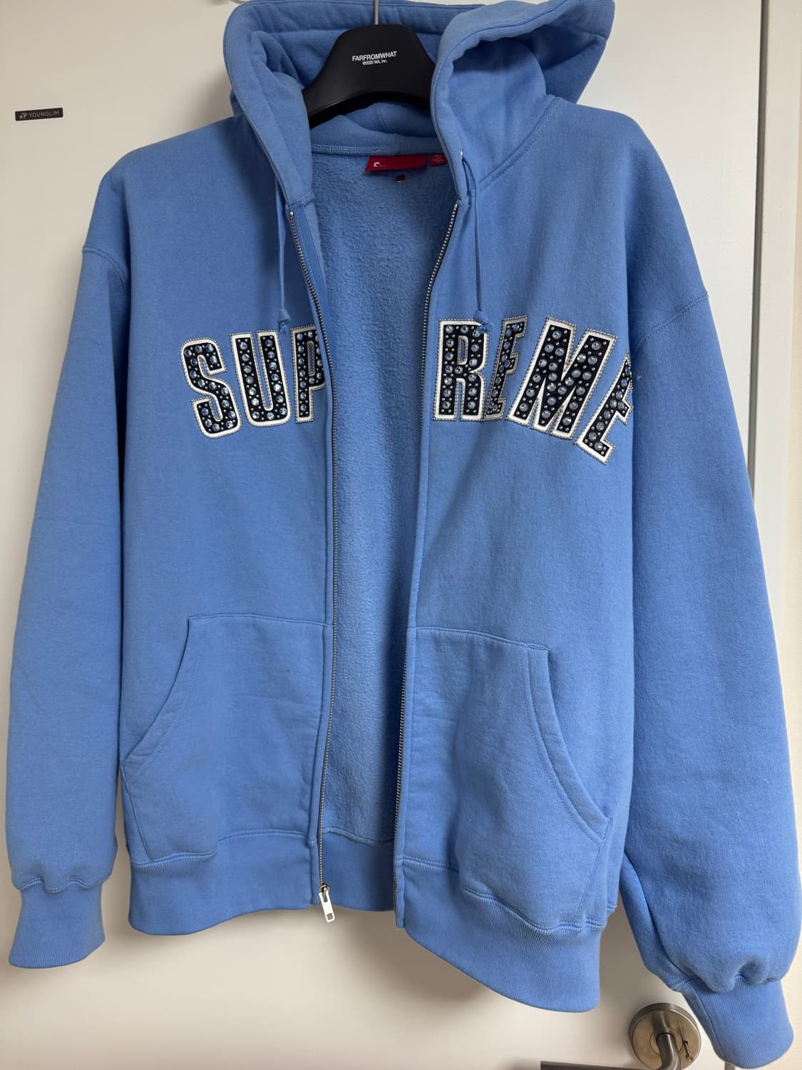 슈프림 b.b simon 후드집업 판매합니다. 상품이미지3