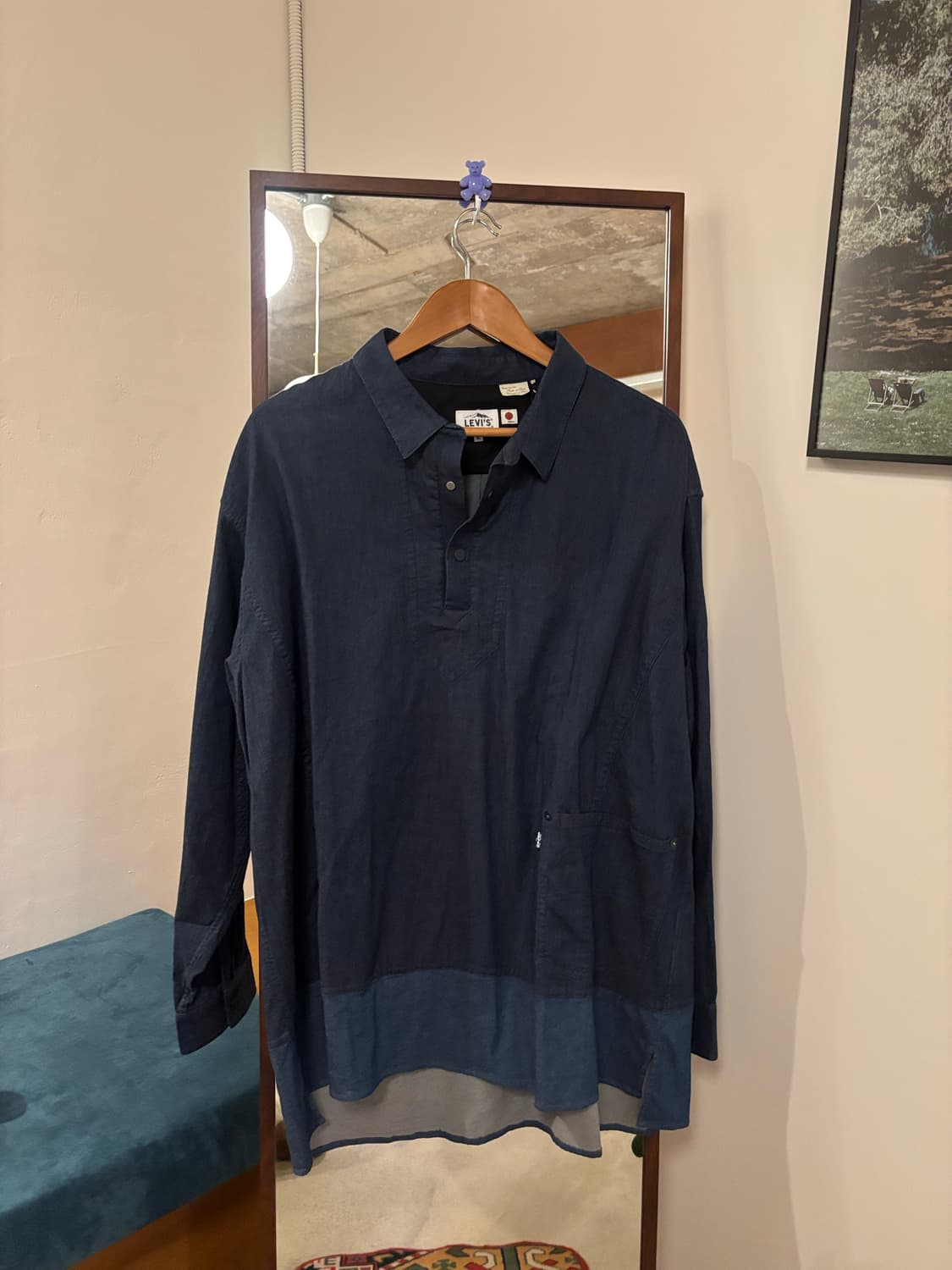 리바이스 x 화이트마운티니어링 아노락셔츠 상품이미지1