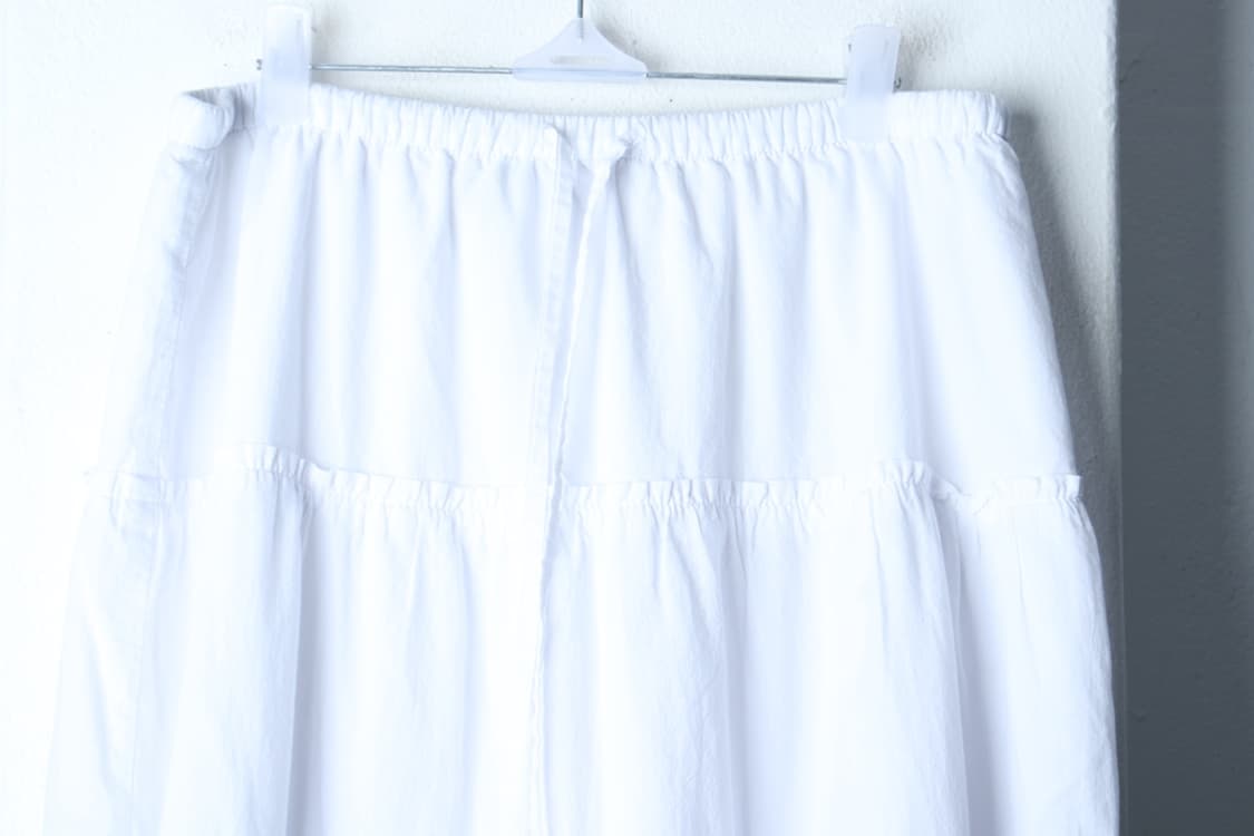 W(M-L) 무신사 스탠다드 스커트 치마 캉캉 화이트 롱-P9955 상품이미지3