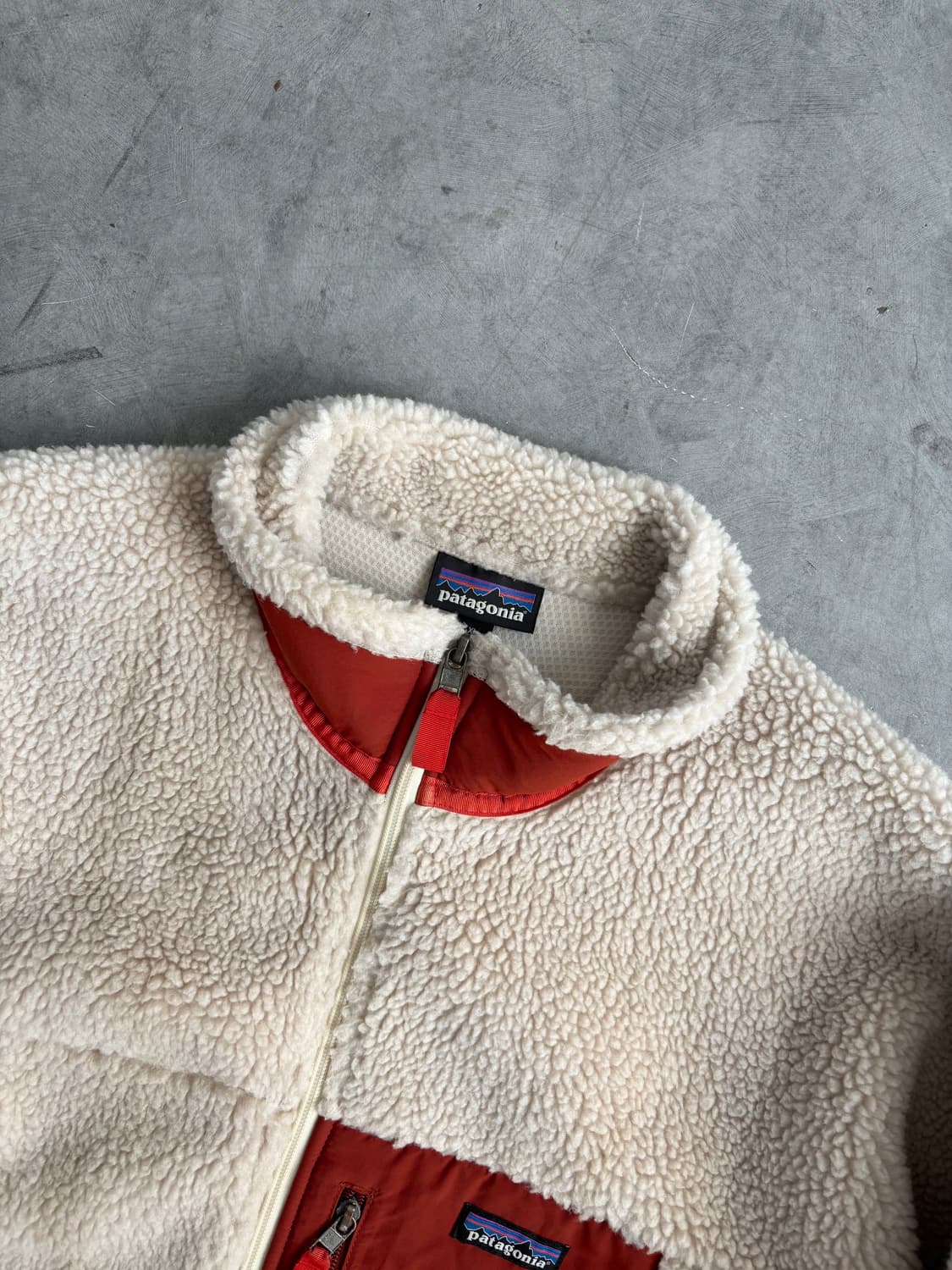 Patagonia 파타고니아 아이보리 레트로 X 플리스 자켓 상품이미지6