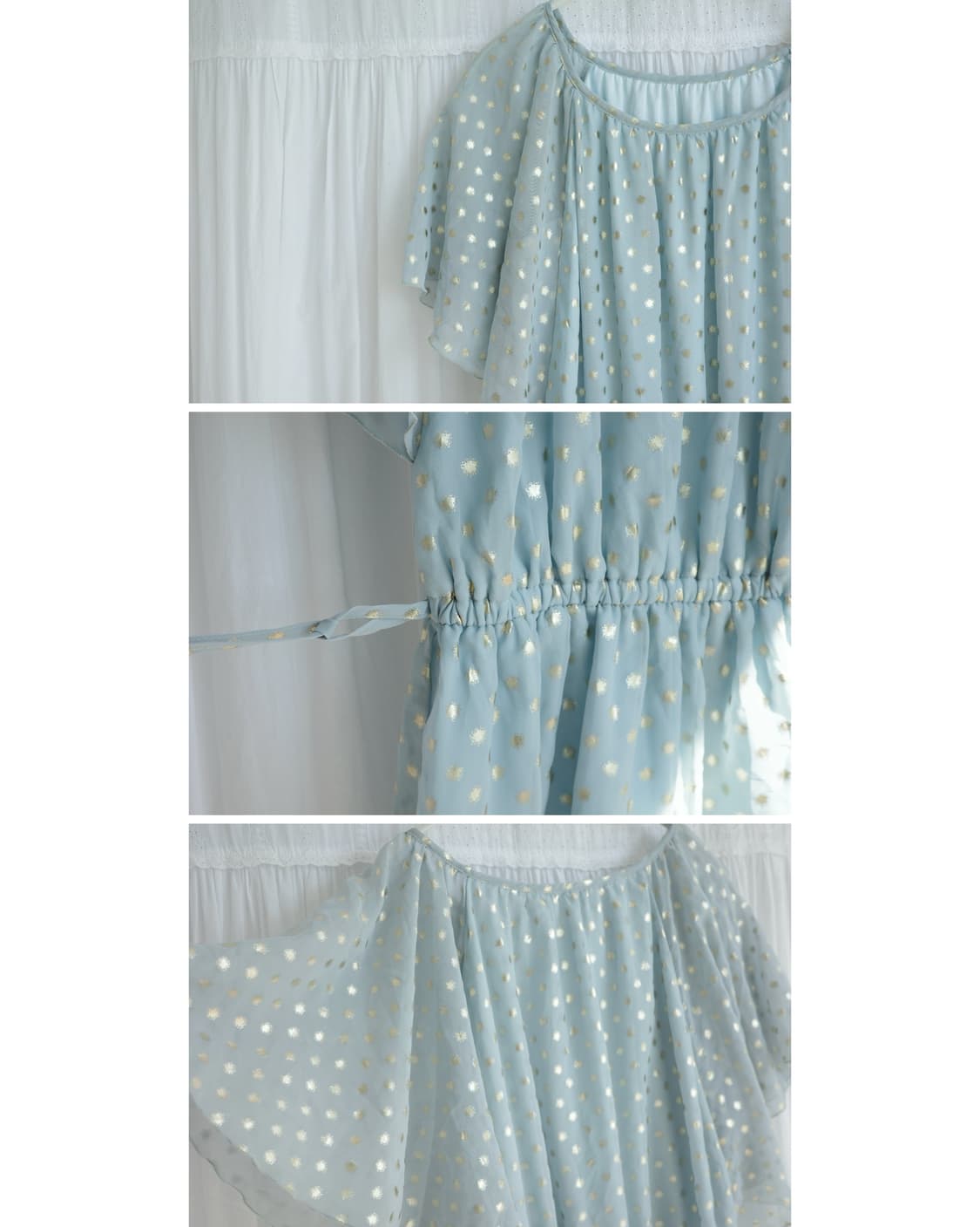 Mint dot blouse 상품이미지5
