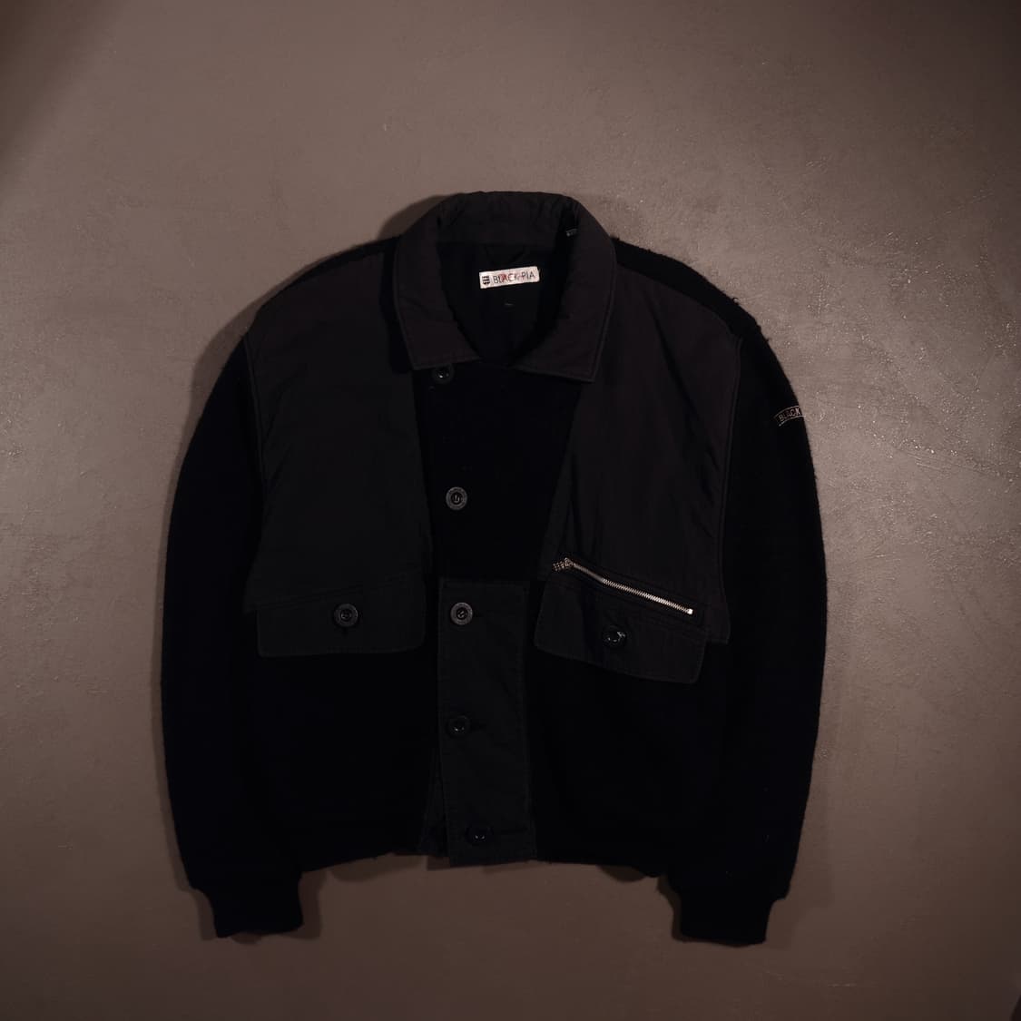 일본빈티지 울 봄버자켓 상품이미지1