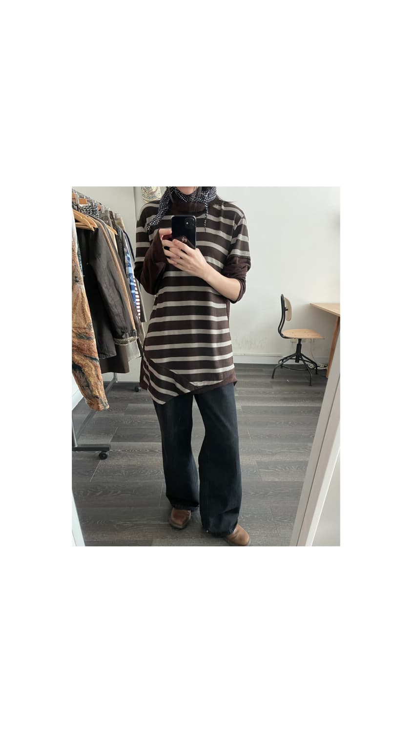 Layered Stripe Knit 상품이미지2