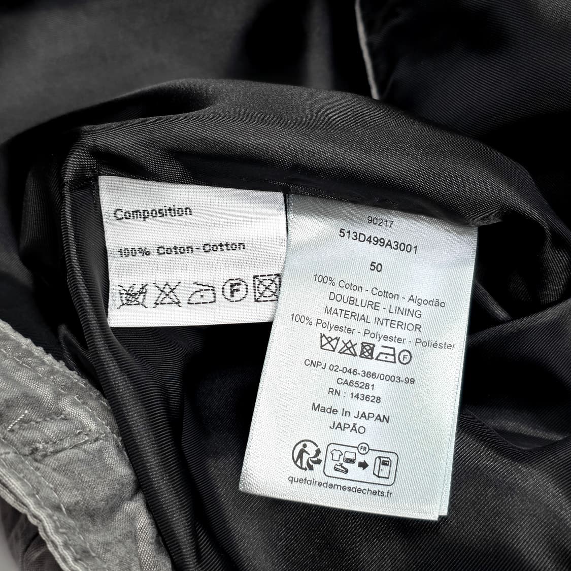 (새상품)디올 25SS 오블리크 집업 블루종 자켓 상품이미지5