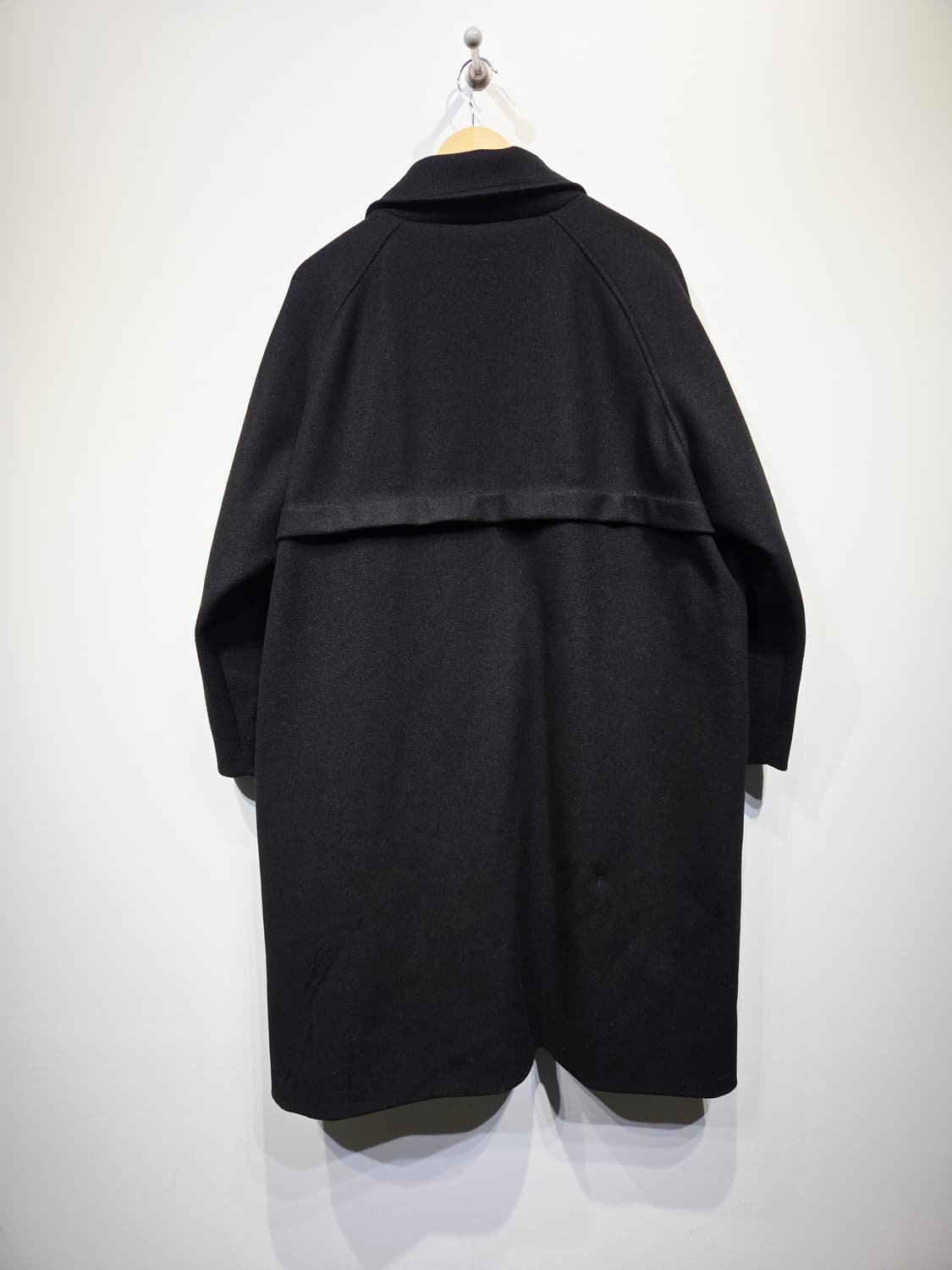 ETHOS 에토스 블랙 싱글 롱 코트 상품이미지5