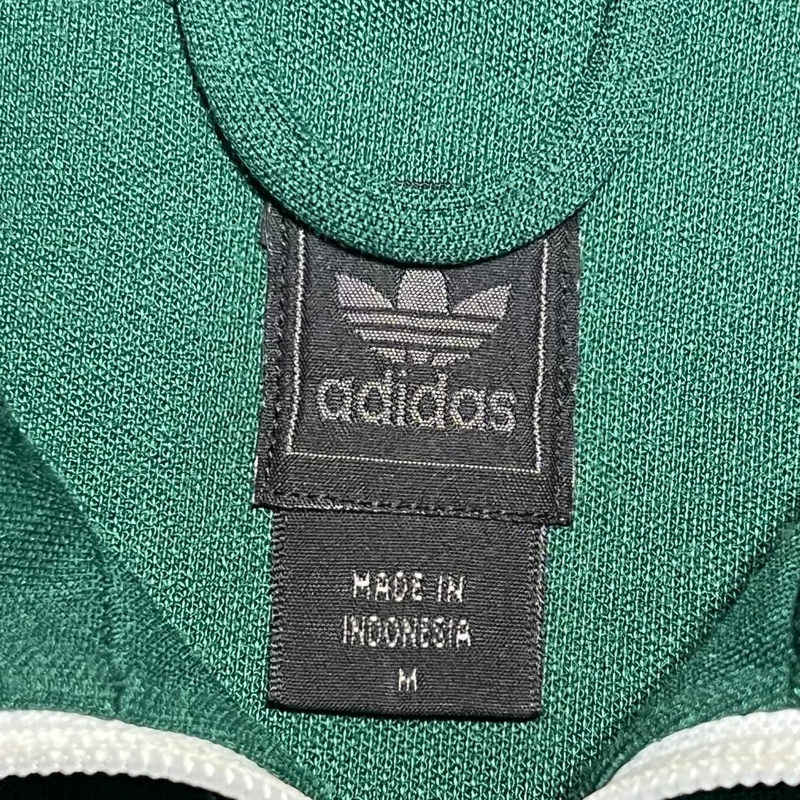 M 00’s 아디다스 그린 옐로우 라인 트랙탑 상품이미지3