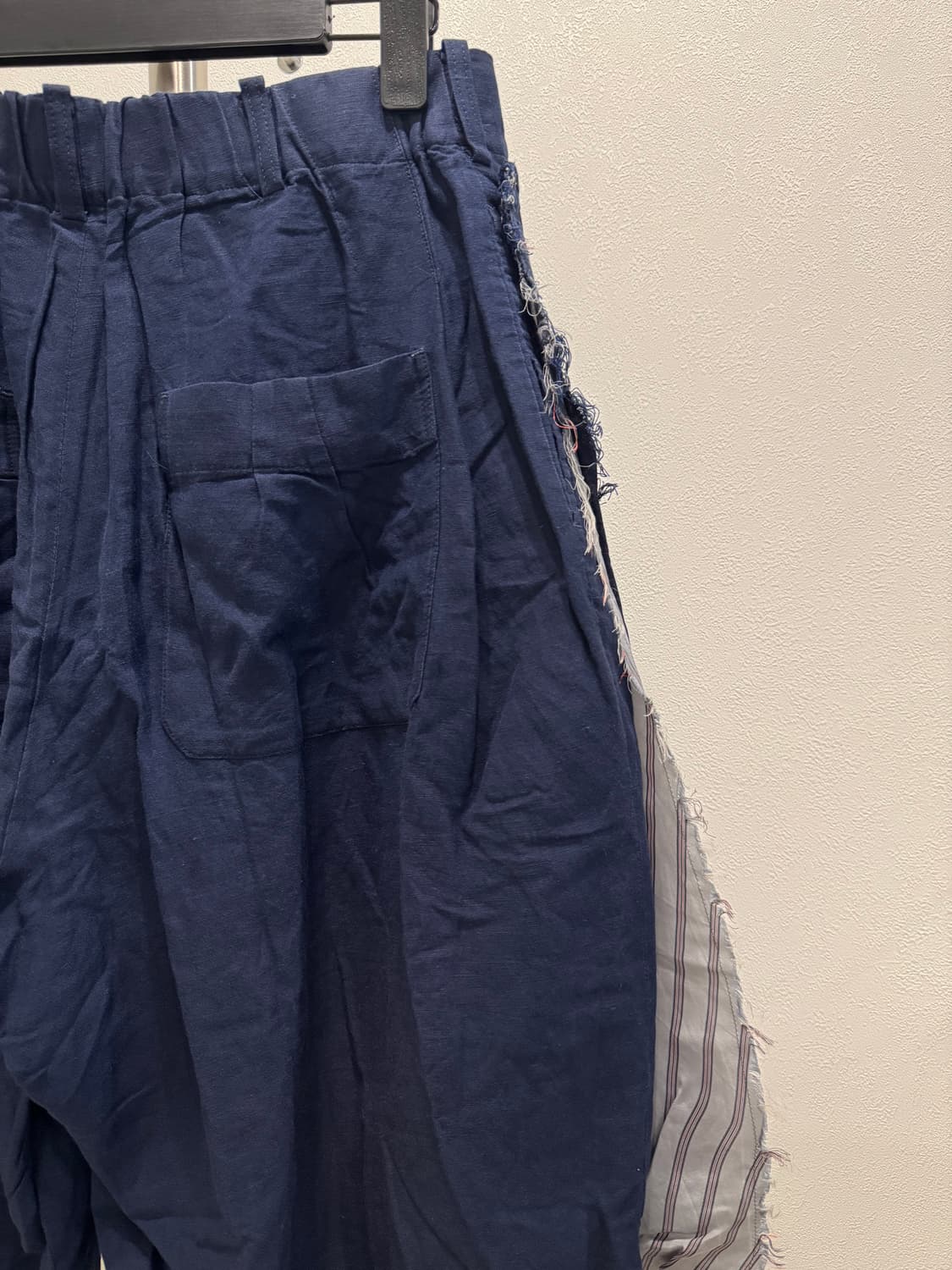 요지야마모토 21SS 랩 레이어드 하카마 팬츠 상품이미지5