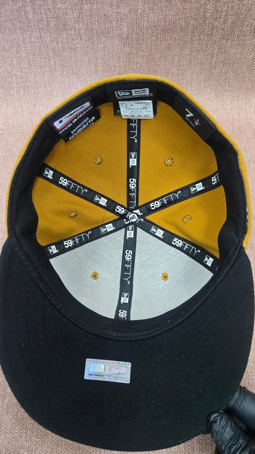 뉴에라 피츠버그 파이어리츠 야구모자 옐로우/블랙 상품이미지7