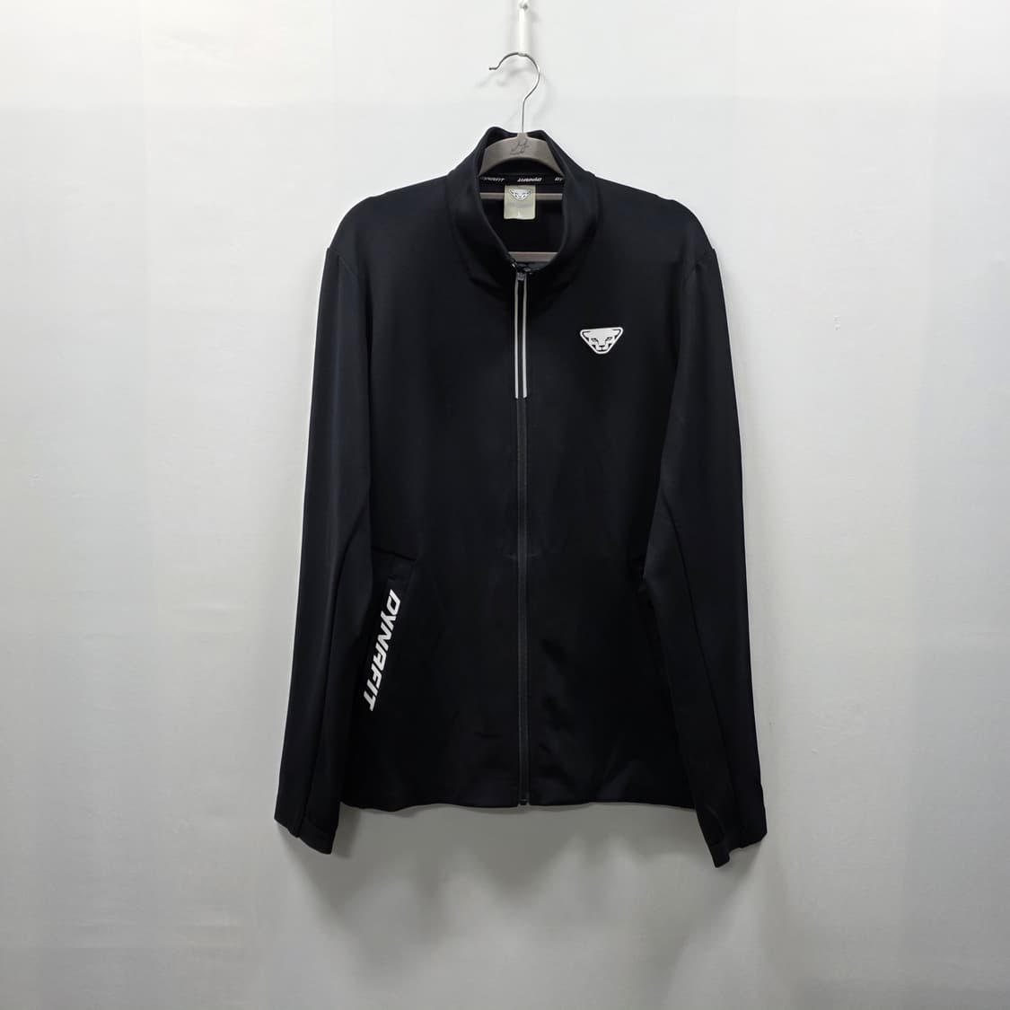 0812 다이나핏 남성 트레이닝 집업 자켓 블랙 L(100) 스판 기능성 상품이미지1
