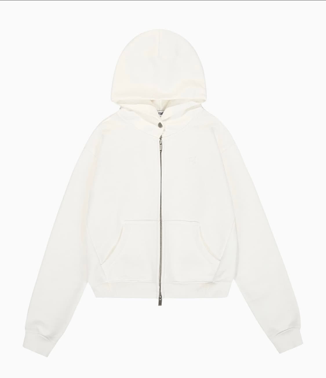 스튜디오테이블 후드집업 화이트 상품이미지4