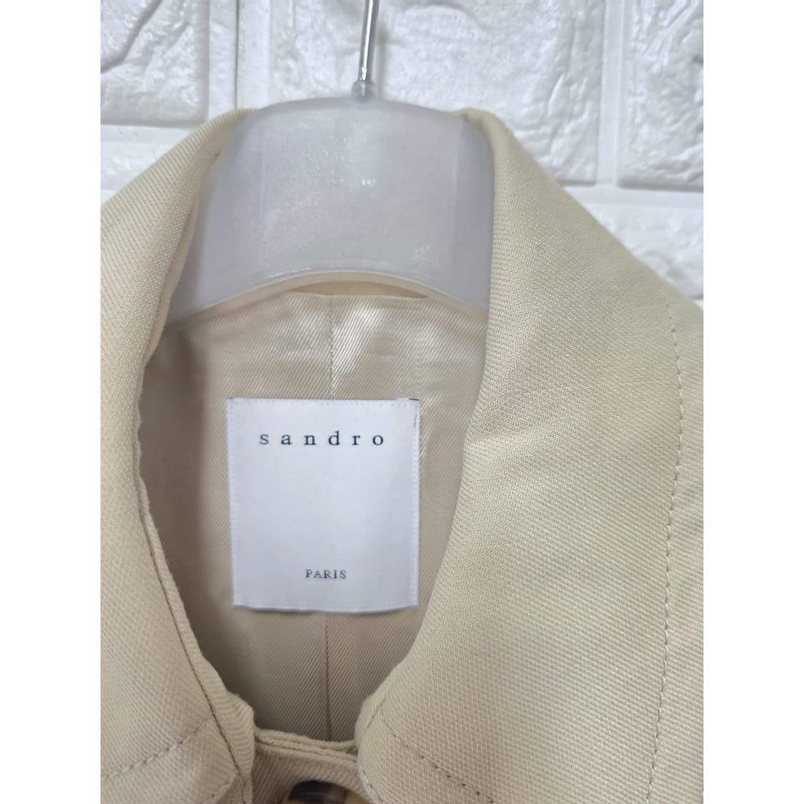 택포// 산드로 Sandro 플리츠 트렌치코트 M 상품이미지2