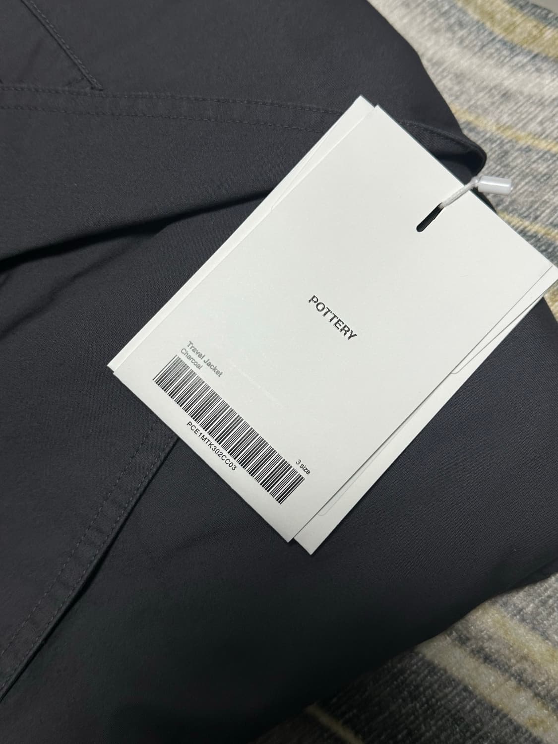 포터리 차콜 자켓 미착용 새상품 size(3) 상품이미지7