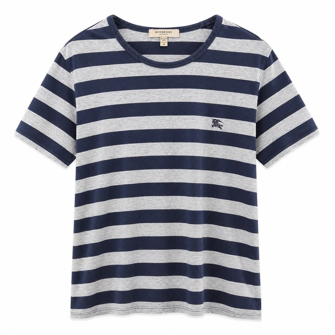 버버리 스트라이프 반팔티셔츠 M 상품이미지1
