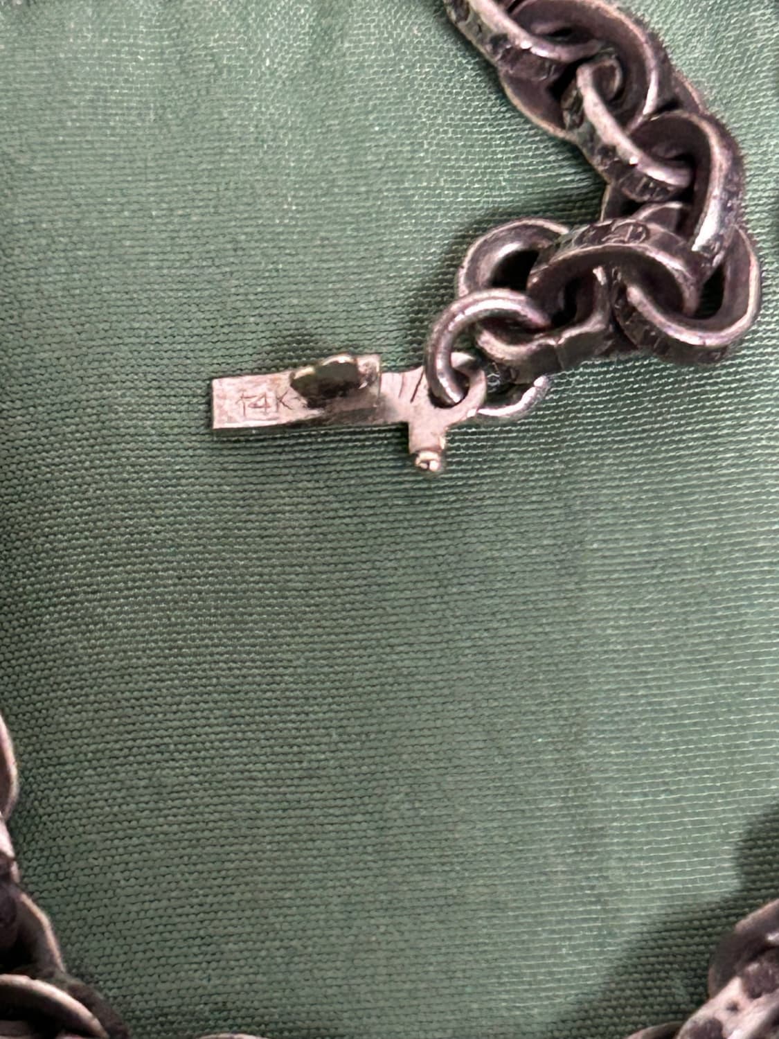 [24인치] 크롬하츠 페이퍼체인 일체형 목걸이 상품이미지8