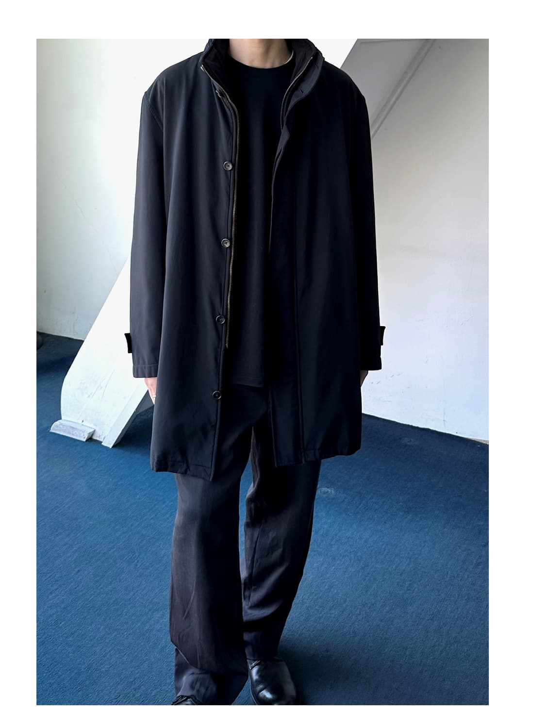 High gauge fabric treveler coat 상품이미지1