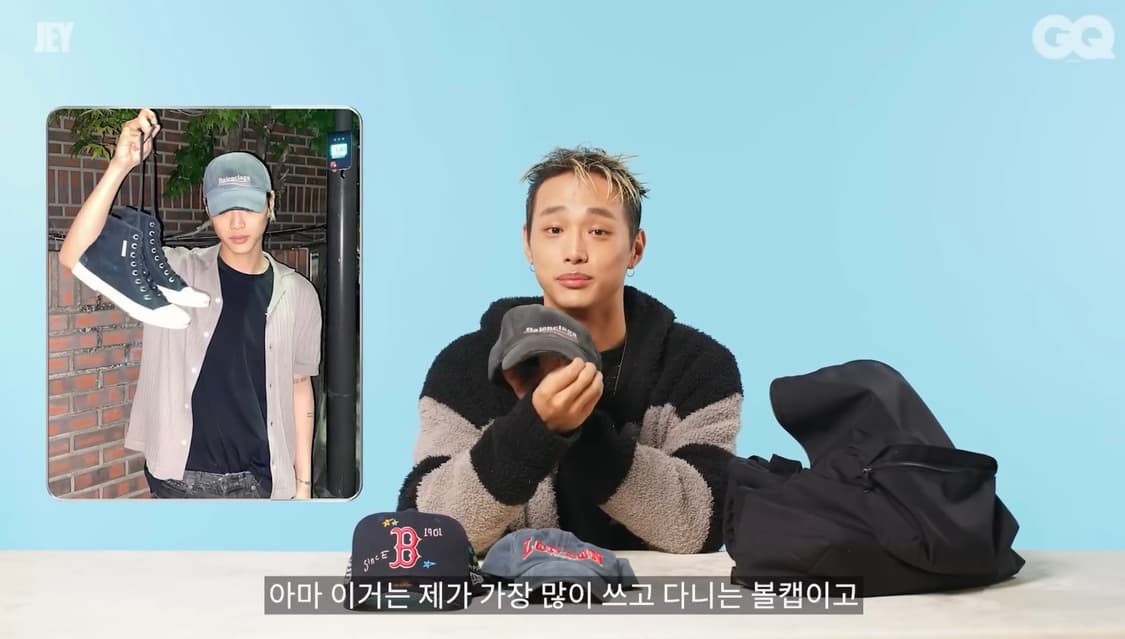 발렌시아가 디스트로이드 웨이브로고 볼캡 상품이미지3