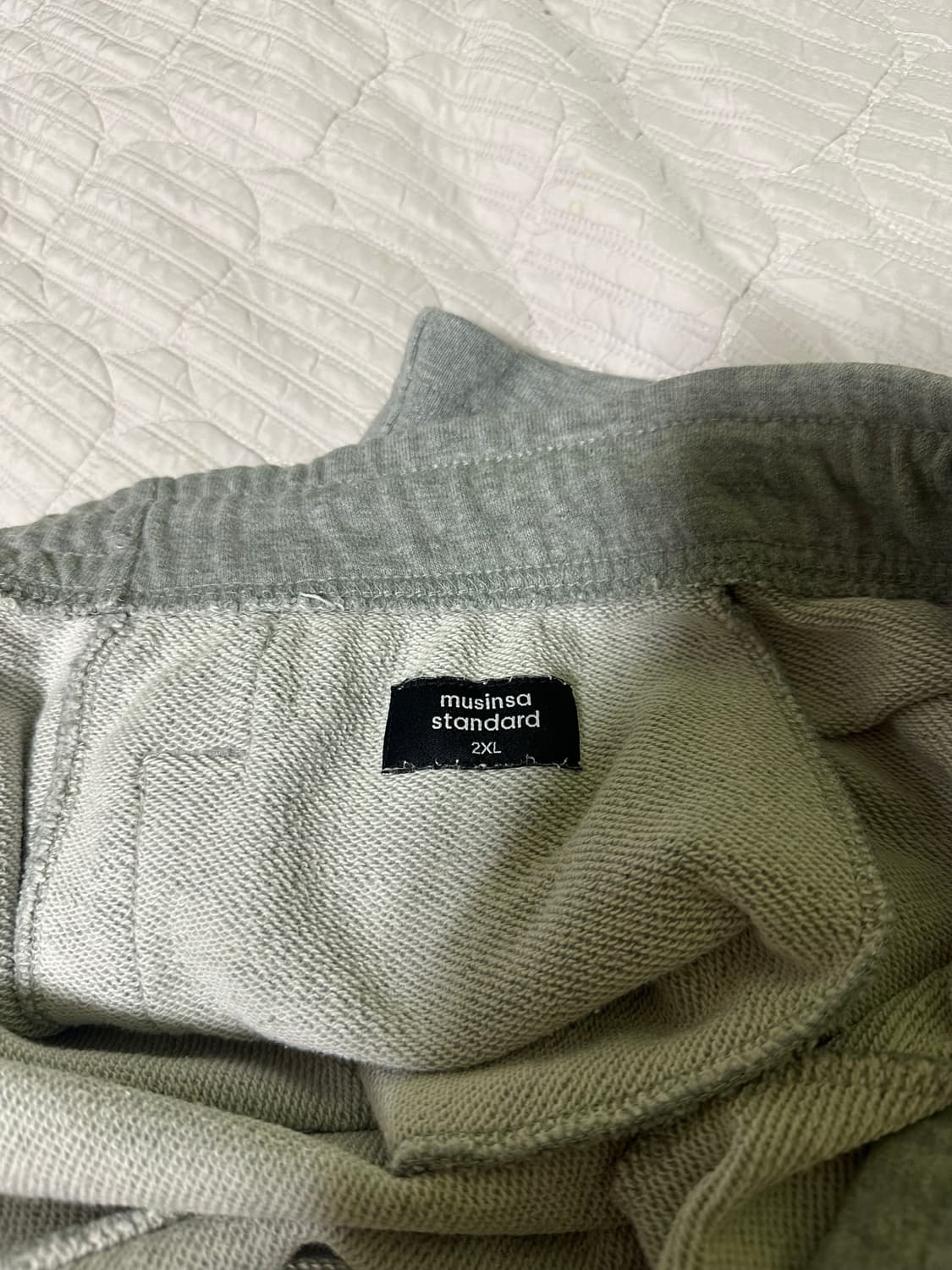 (2XL)무신사 스탠다드 스웨트 쇼츠 상품이미지4
